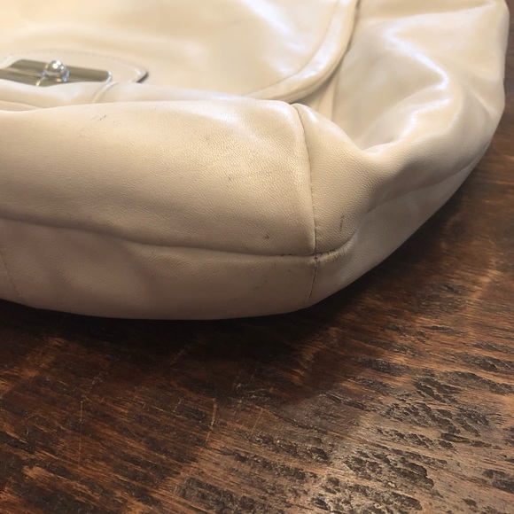 Coach Kristin White Hobo - Picture 7 of 8